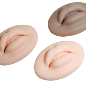 3D Lip Silicone Realistic Lips Tattoo Practice Skin Latex Permanent Makeup Training PMU Microblading Lip Skin
