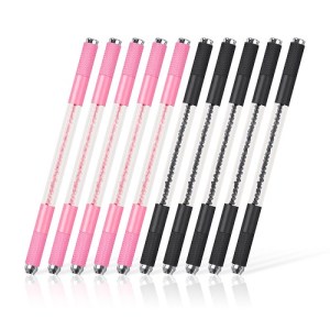 Crystal Double Heads Microblading PMU Hand Tool Maunal Pen