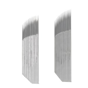 High Quality Single Row Eyebrow Embroidery Needles Blades Curved Embroidery Handmade Needle