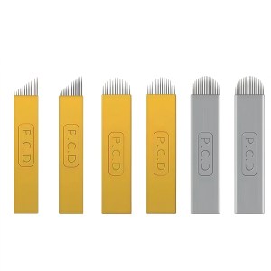 High Quality PCD Hard Needle for Practicing Eyebrow Eyeline Lip Pernement Makeup Embroidery Microshading Blades